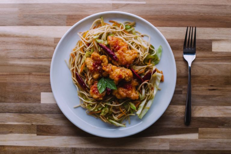 Orange Chicken With Vegetable Chow Mein What S For Supper